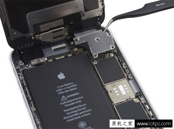 苹果iPhone 6s Plus手机更换Home键组件图解教程
