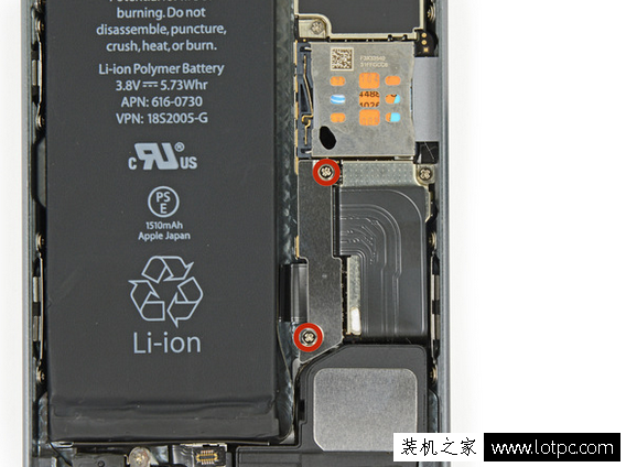 苹果iphone5s怎么更换电池？苹果iphone 5s 电池更换图解教程