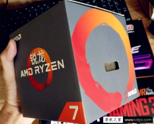AMD Ryzen7 1700锐龙处理器开箱体验：鲁大师跑分近15万！”