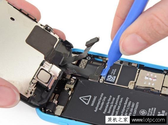苹果iphone5c怎么拆机 苹果iphone5c拆机图解教程