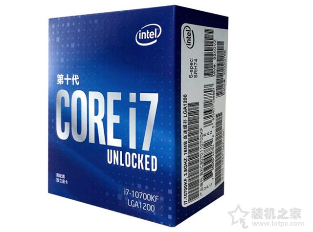 Intel酷睿i7-10700KF处理器（盒装）